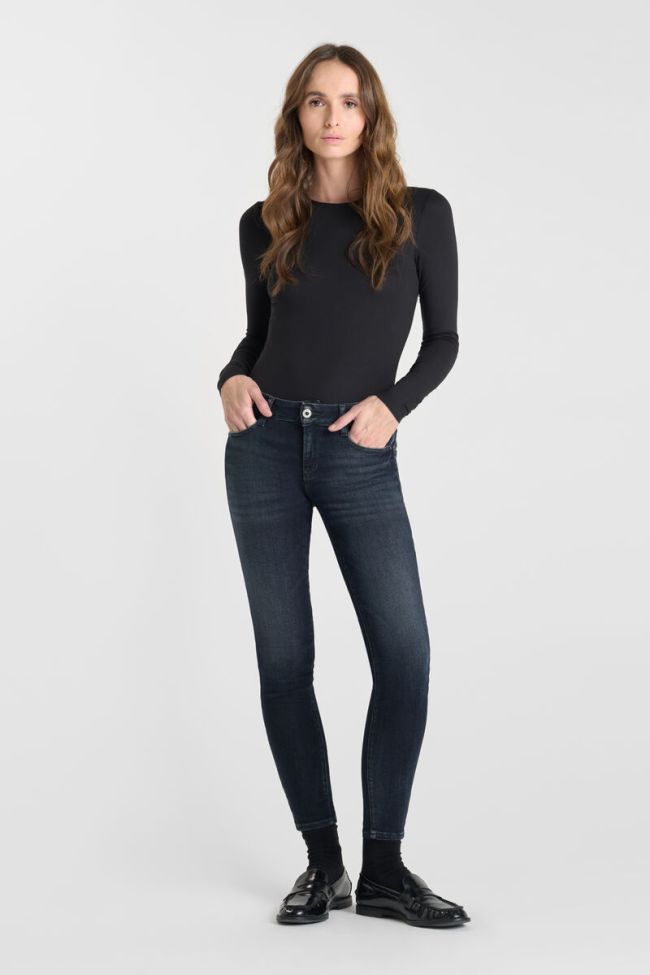 Jeans pulp slim Balzer 7/8ème bleu-noir N°1