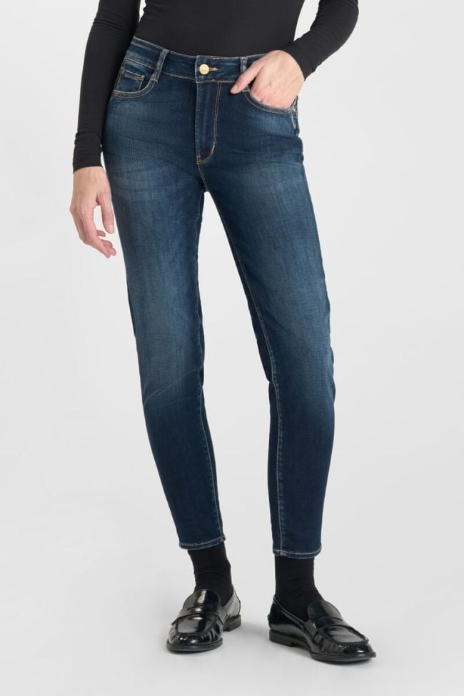 Jeans pulp slim Clas taille haute 7/8ème bleu N°2