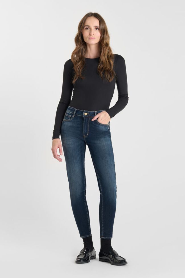 Jeans pulp slim Clas taille haute 7/8ème bleu N°2