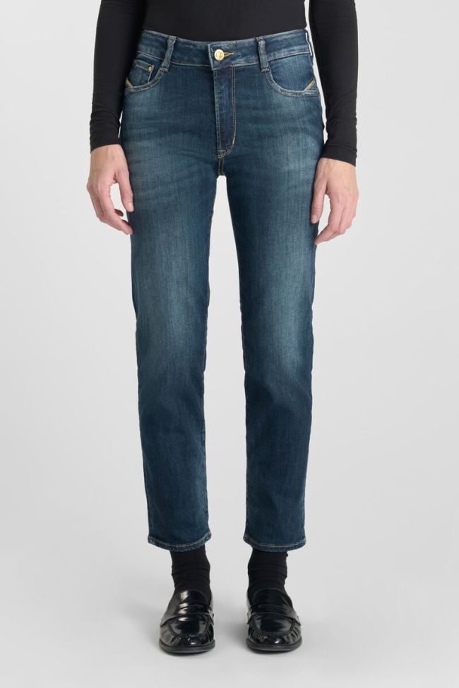 Jeans pulp regular Inge taille haute 7/8ème bleu N°2