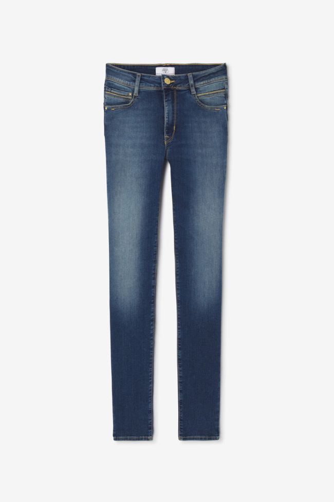 Jeans pulp slim Innis taille haute bleu N°2