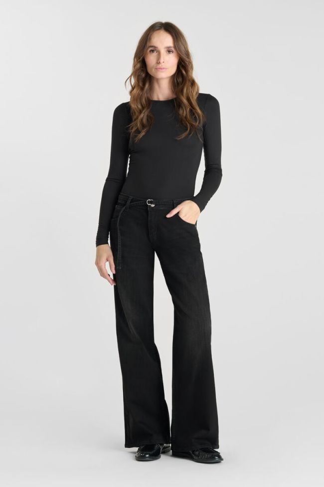 Jeans wide leg Lauryn jab noir N°1