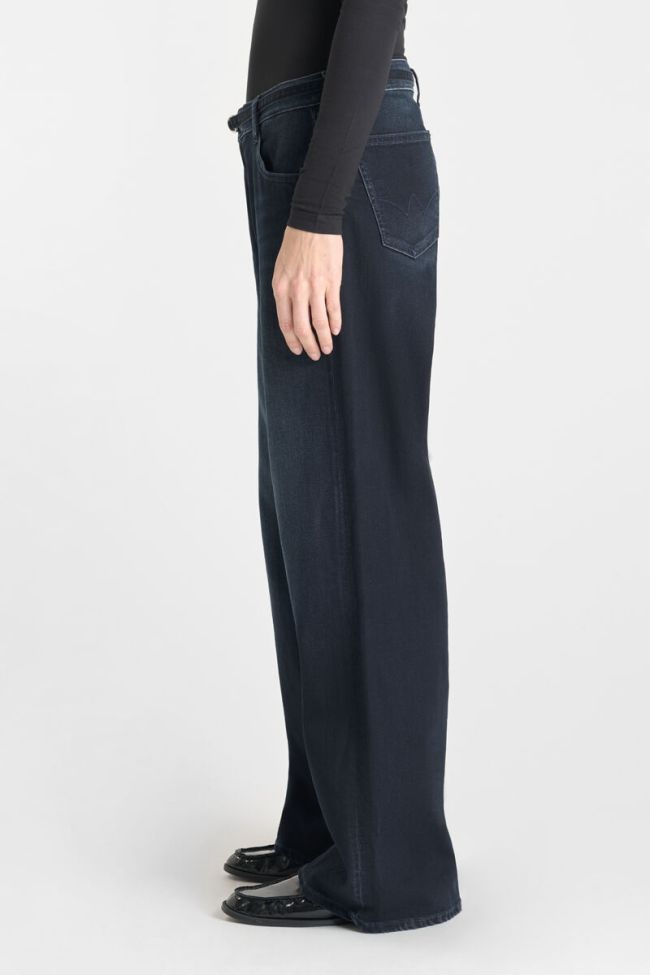 Jeans wide leg Lauryn jab bleu-noir N°1