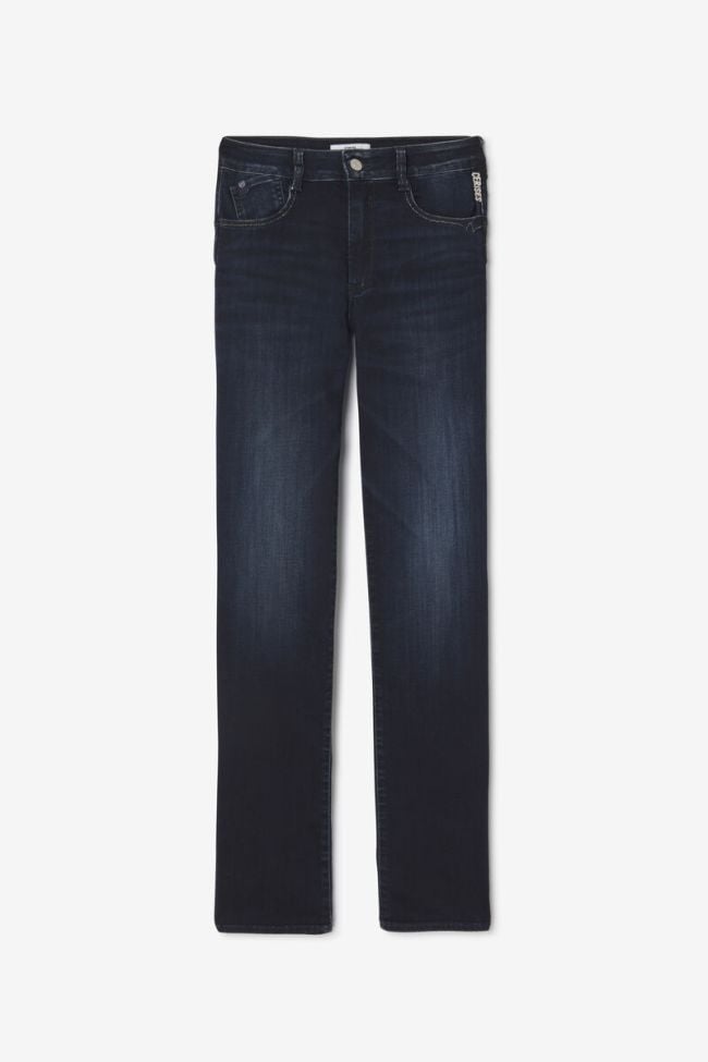 Jeans pulp regular Lidia taille haute bleu-noir N°1