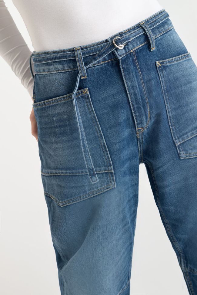 Jeans balloon Madie bleu N°3