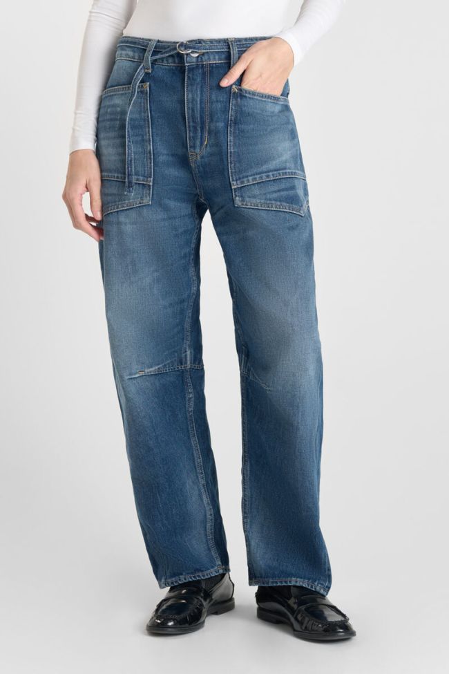 Jeans balloon Madie bleu N°3