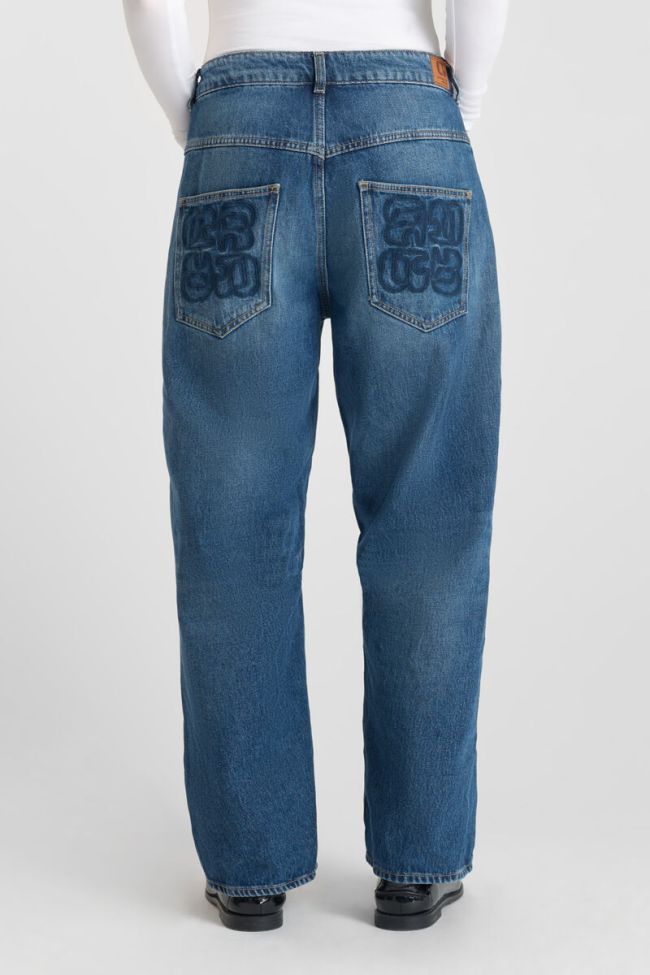 Jeans balloon Madie kahiki bleu N°2