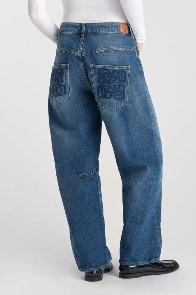 Jeans balloon Madie kahiki bleu N°2
