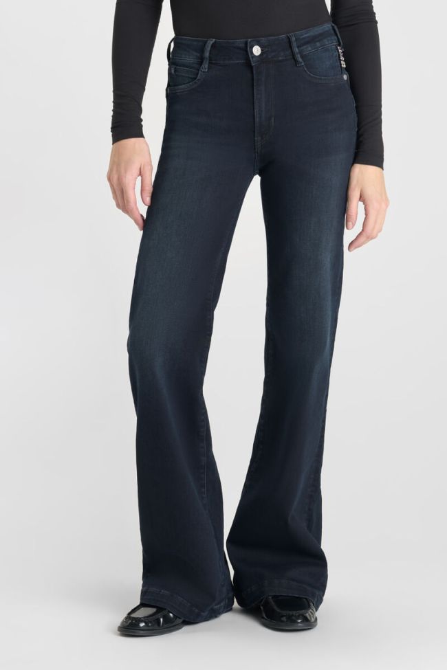 Jeans pulp flare Matti taille haute bleu-noir N°1