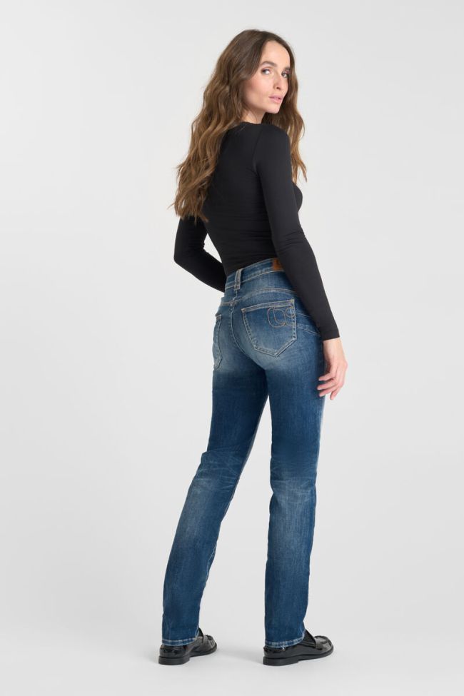 Jeans pulp regular Nedo taille haute bleu N°2