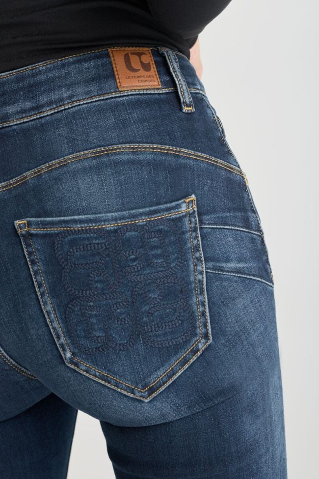 Jeans pulp slim Nurmi taille haute bleu N°2