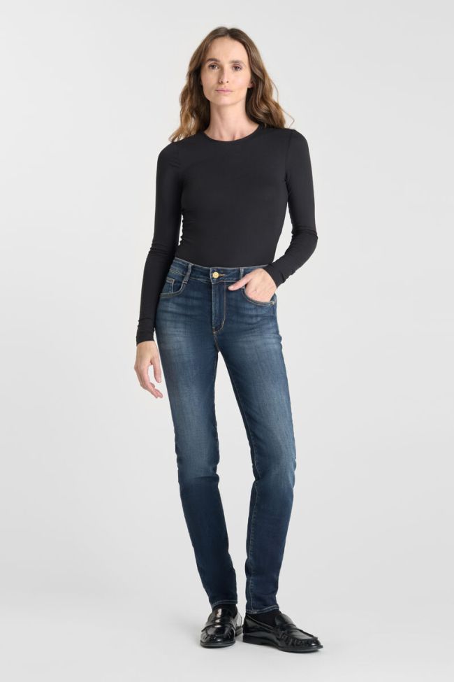 Jeans pulp slim Nurmi taille haute bleu N°2