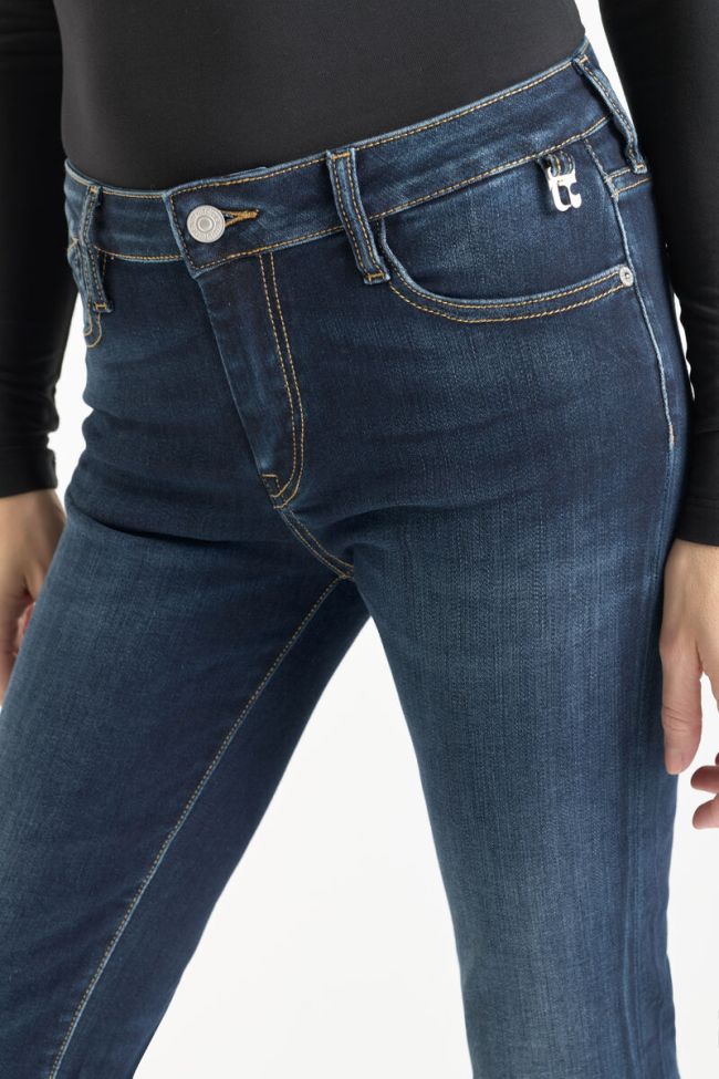 Jeans power bootcut taille haute bleu N°1