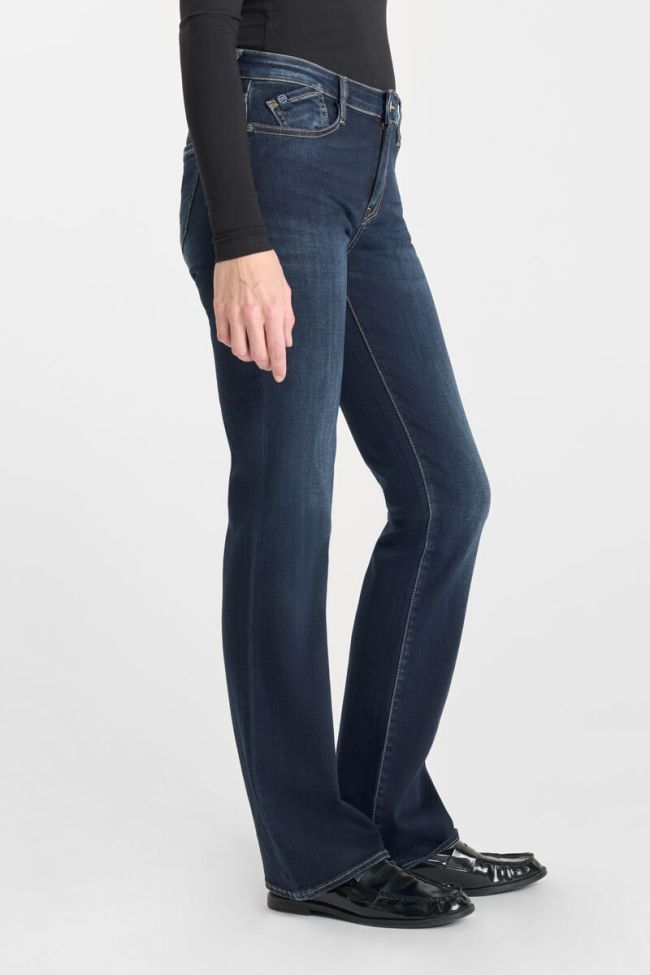 Jeans power bootcut taille haute bleu N°1