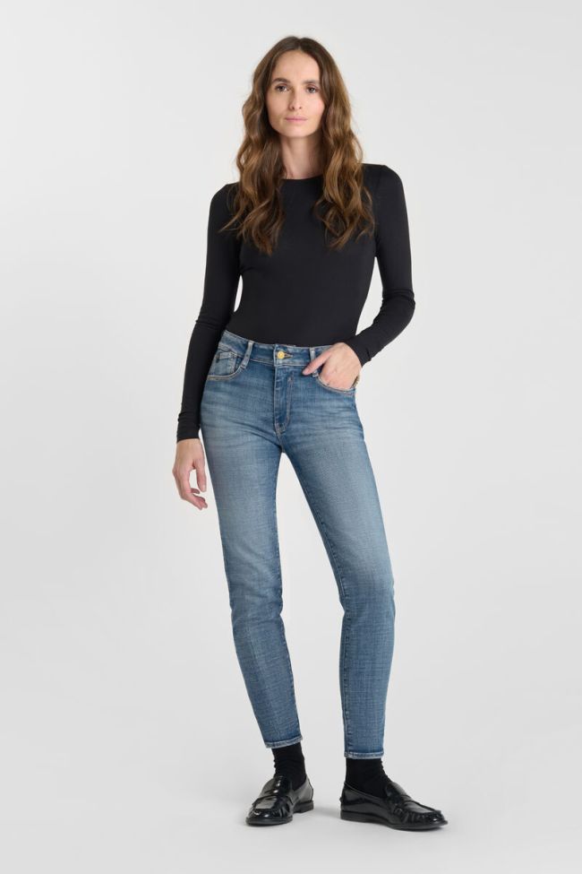 Jeans pulp slim Ritola taille haute 7/8ème bleu N°4