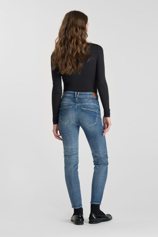Jeans pulp slim Ritola taille haute 7/8ème bleu N°4