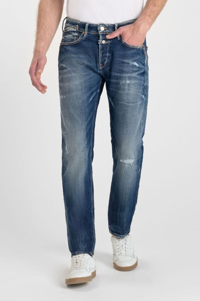 Jeans 700/11 adjusted Hahn destroy bleu N°2