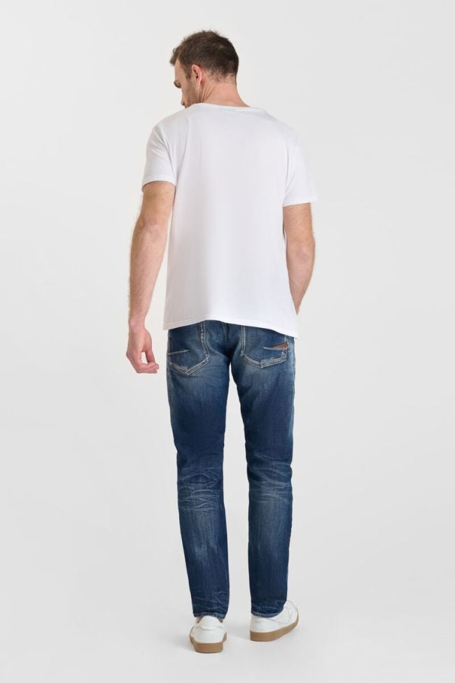 Jeans 700/11 adjusted Hahn destroy bleu N°2