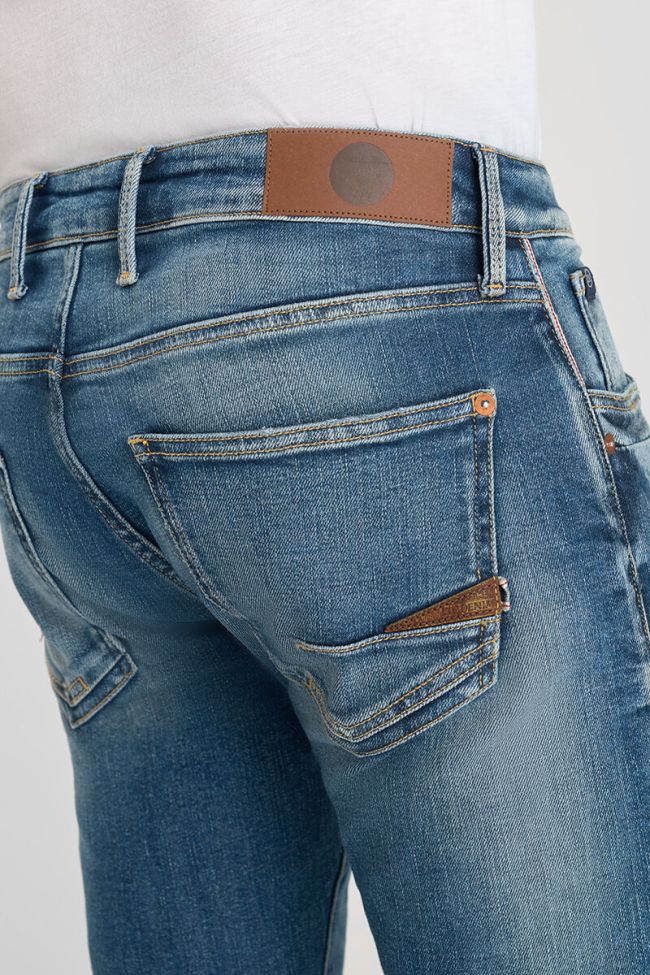 Jeans 700/11 adjusted Jager destroy bleu N°4