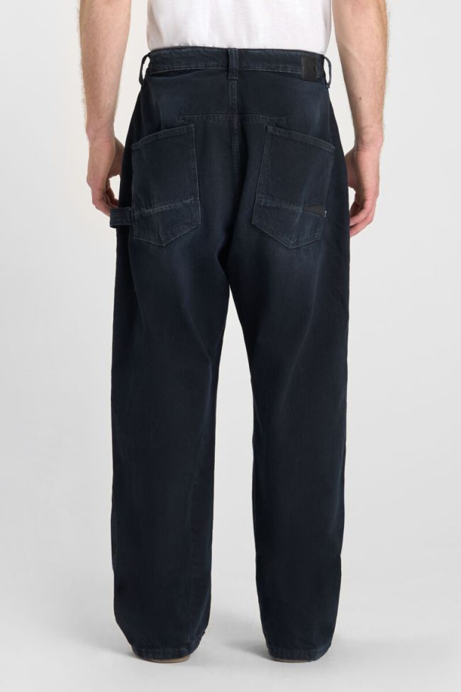 Jeans extra loose Ludolf bleu-noir N°1