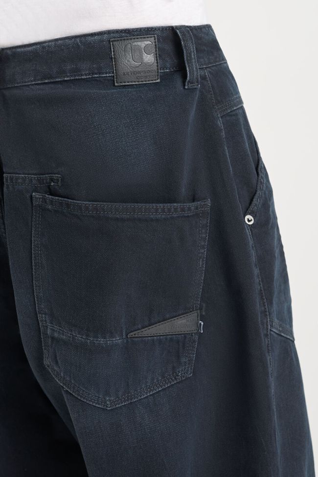 Jeans extra loose Ludolf bleu-noir N°1