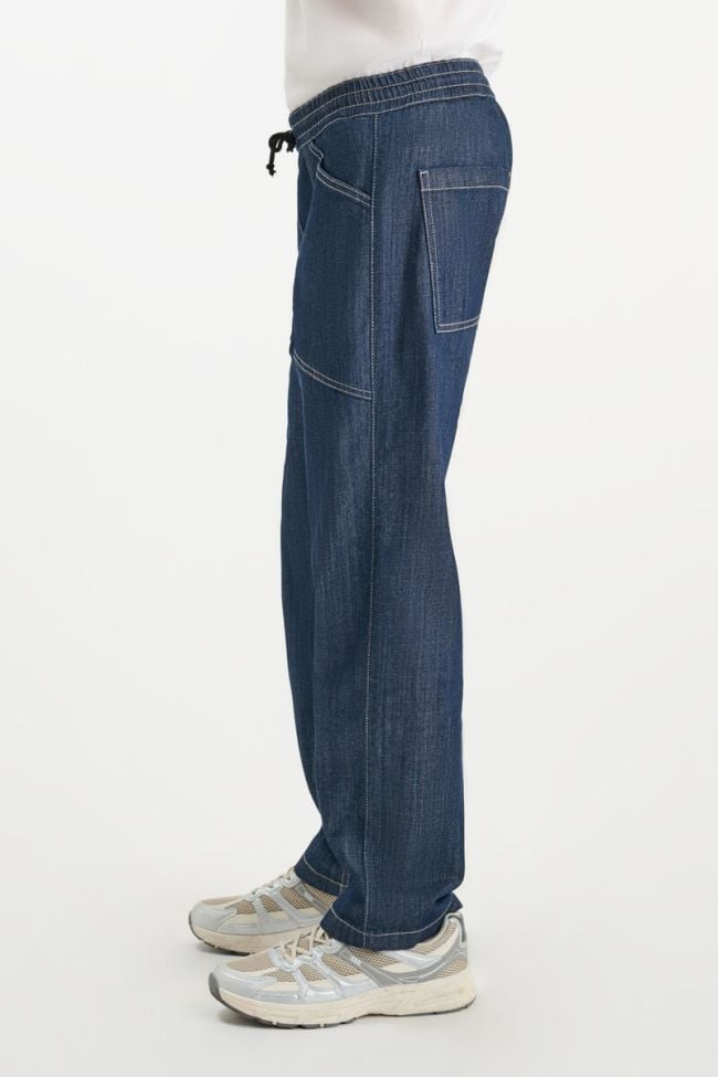 Jeans loose Milak bleu N°0