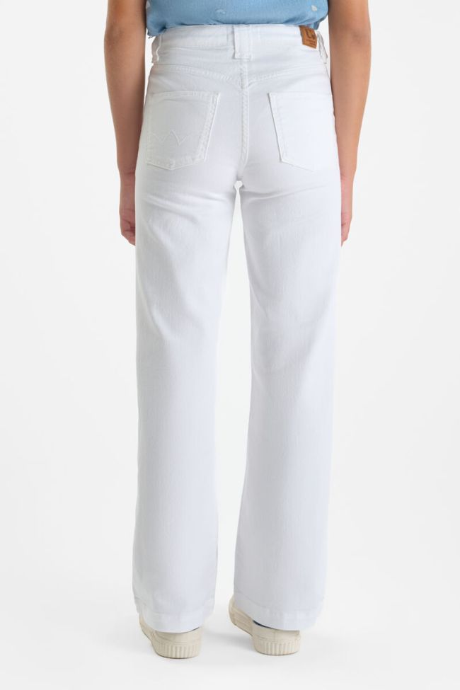 Jeans flare blanc