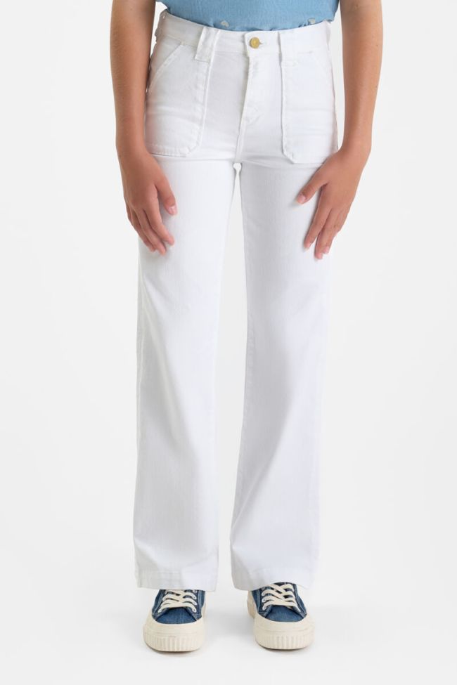 Jeans flare blanc