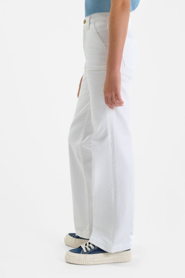 Jeans flare blanc
