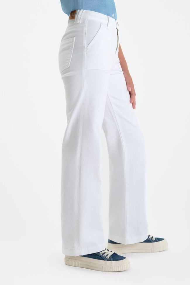 Jeans flare blanc