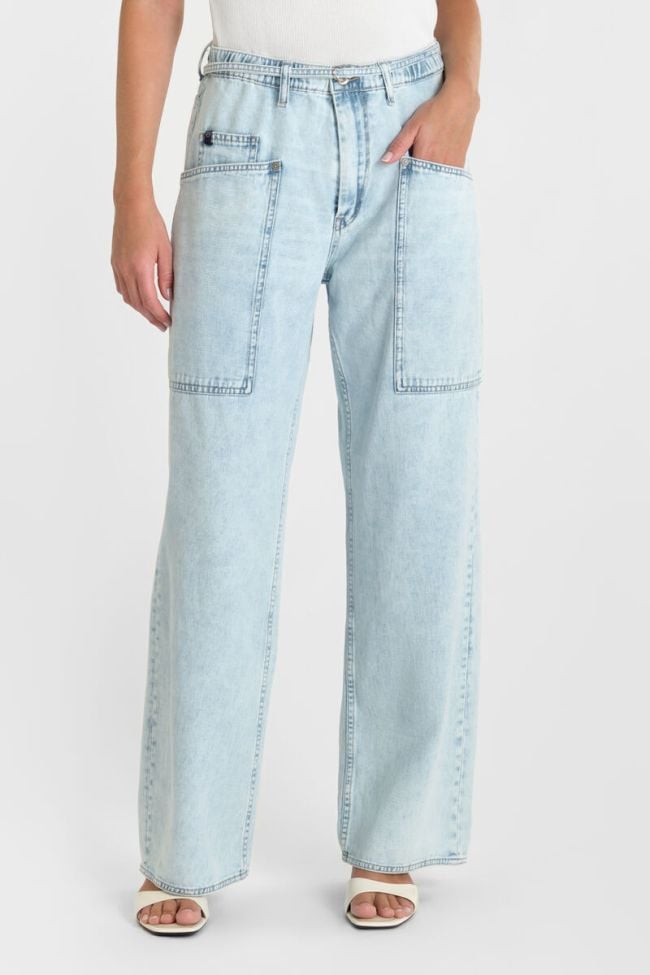 Jeans relaxed Aurora bleu N°5