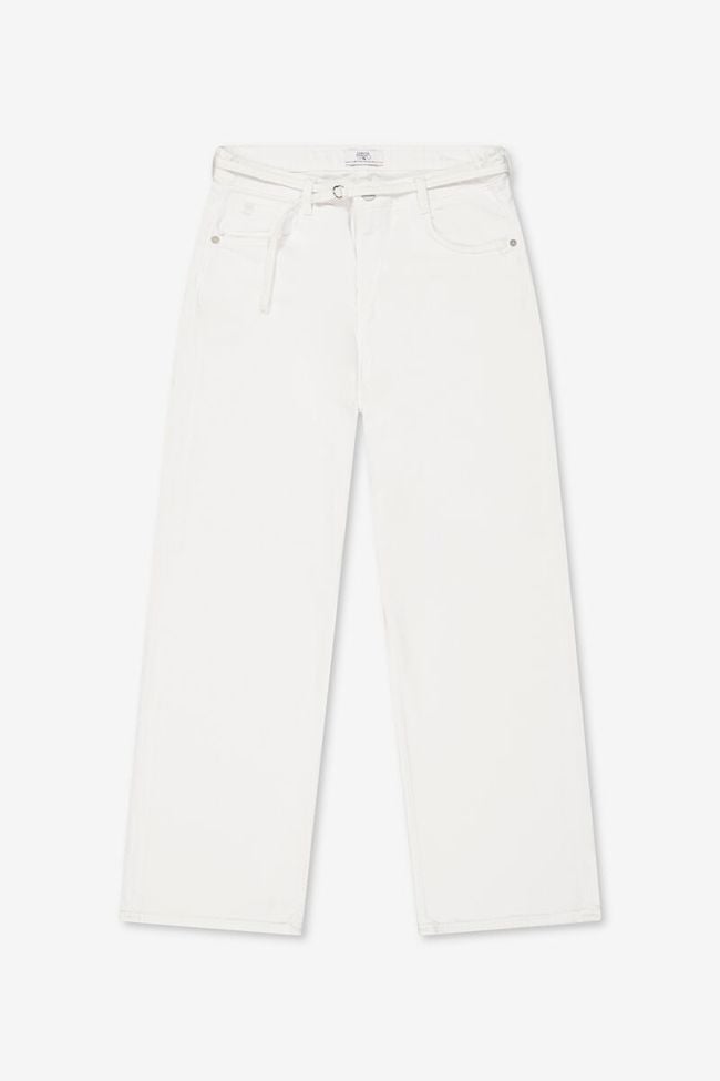 Jeans wide leg Lauryn Jab blanc