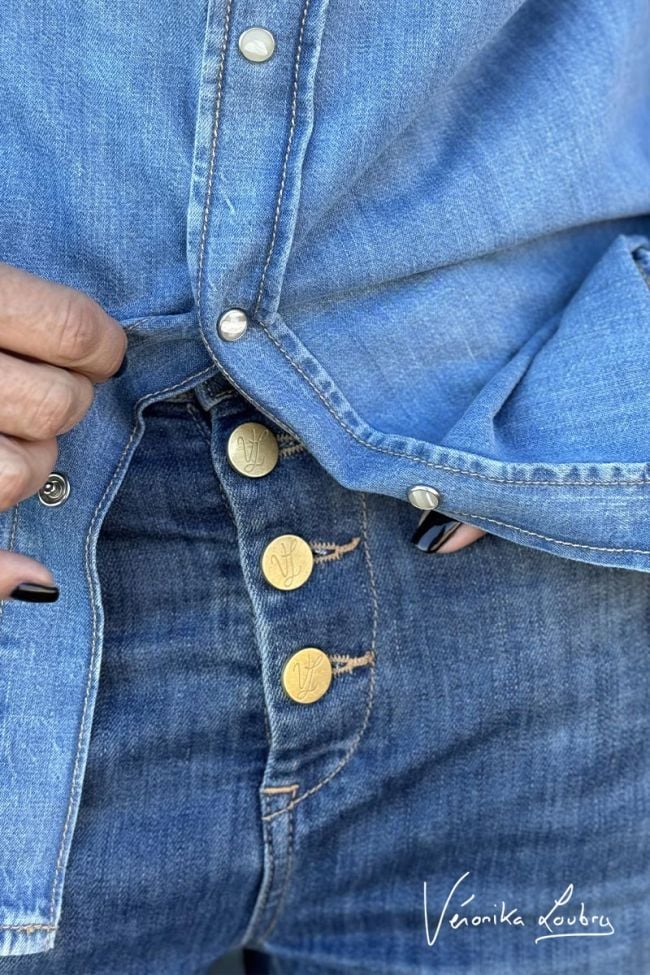 James 400/60 girlfriend by Véronika Loubry jeans bleu N°3