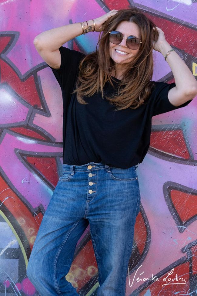James 400/60 girlfriend by Véronika Loubry jeans bleu N°3