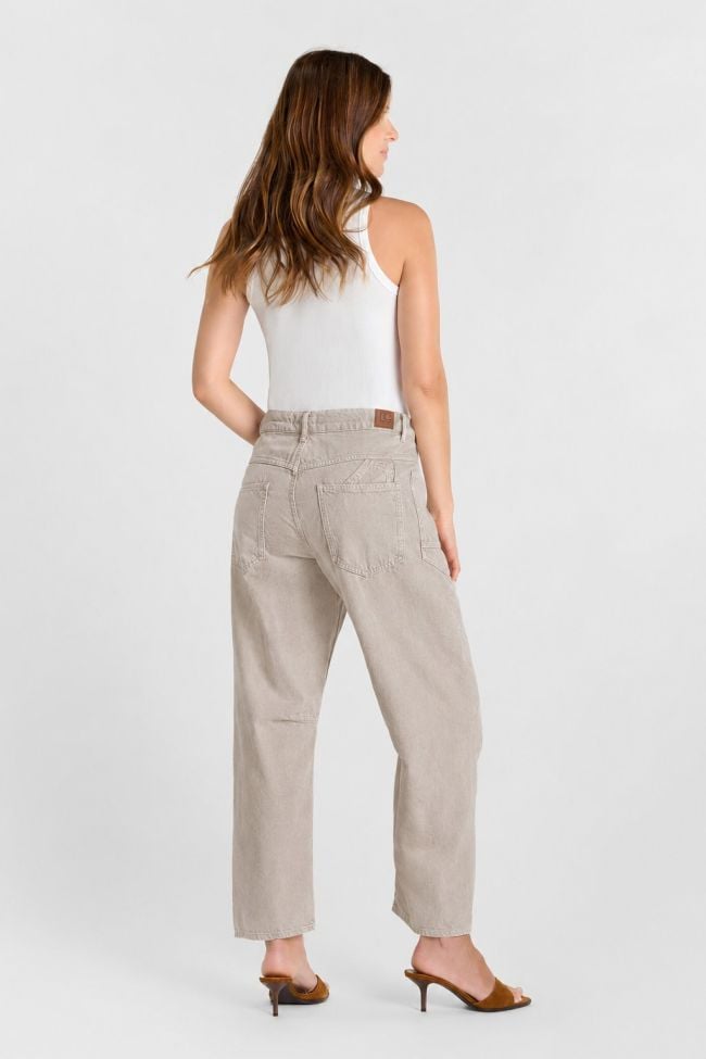 Jeans balloon Madie beige
