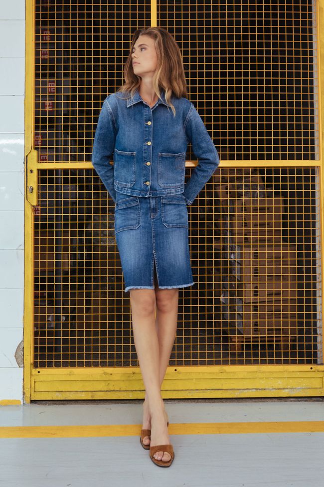 Jupe en jeans Sivia