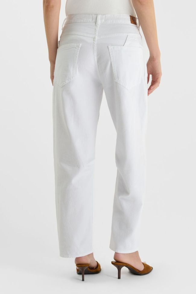 Jeans balloon Madie blanc