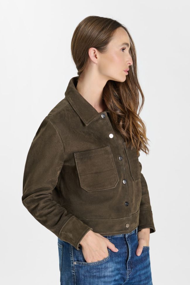 Veste en cuir Aela