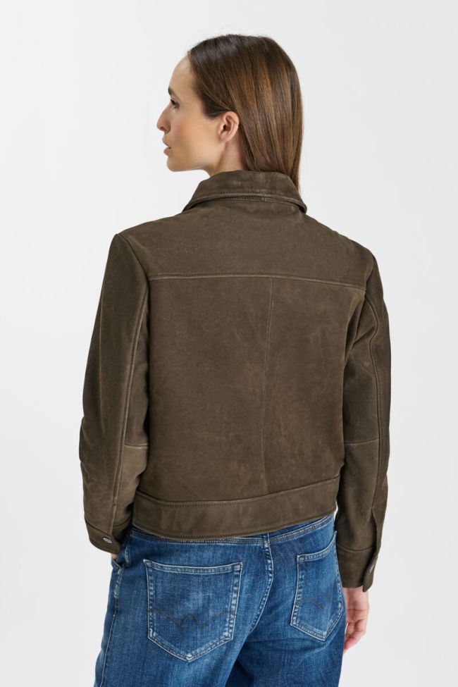 Veste en cuir Aela