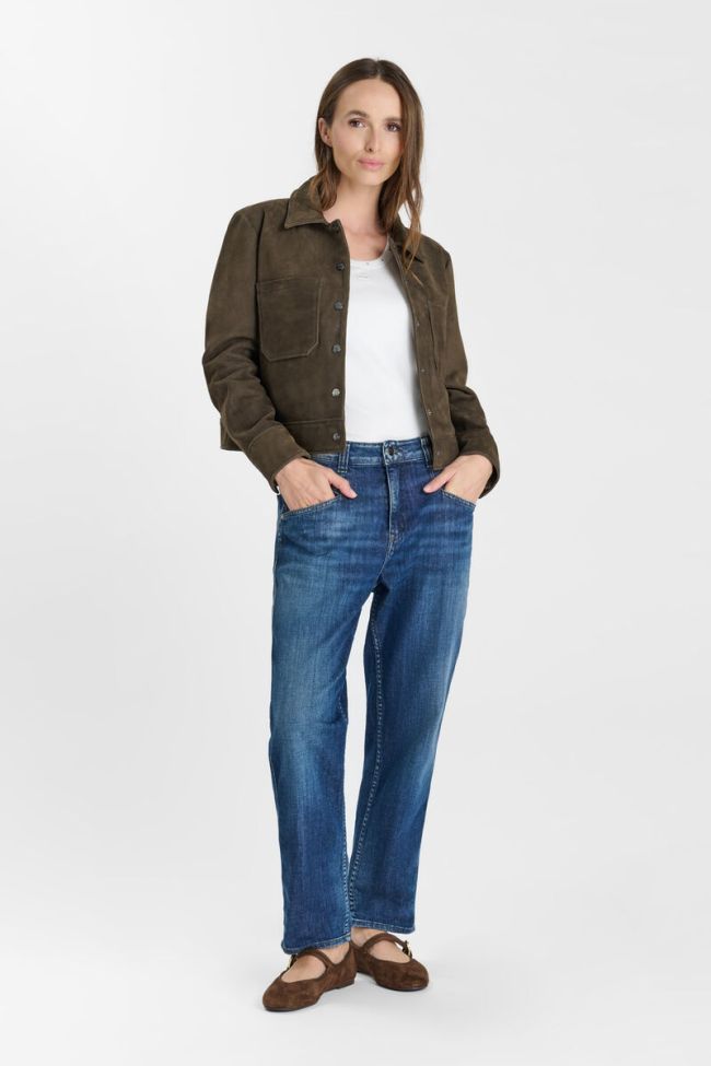 Veste en cuir Aela