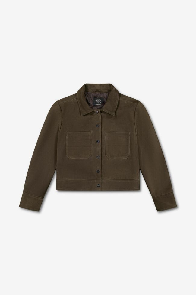 Veste en cuir Aela