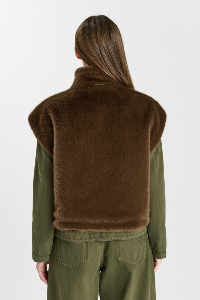 Veste réversible Fauve