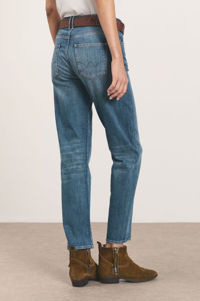 Jeans 400/18 mom bleu medium
