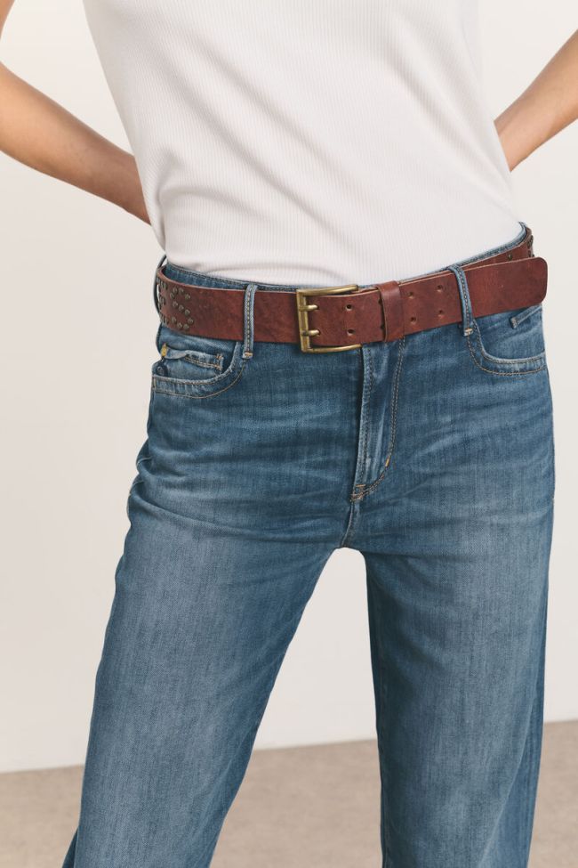 Jeans 400/18 mom bleu medium