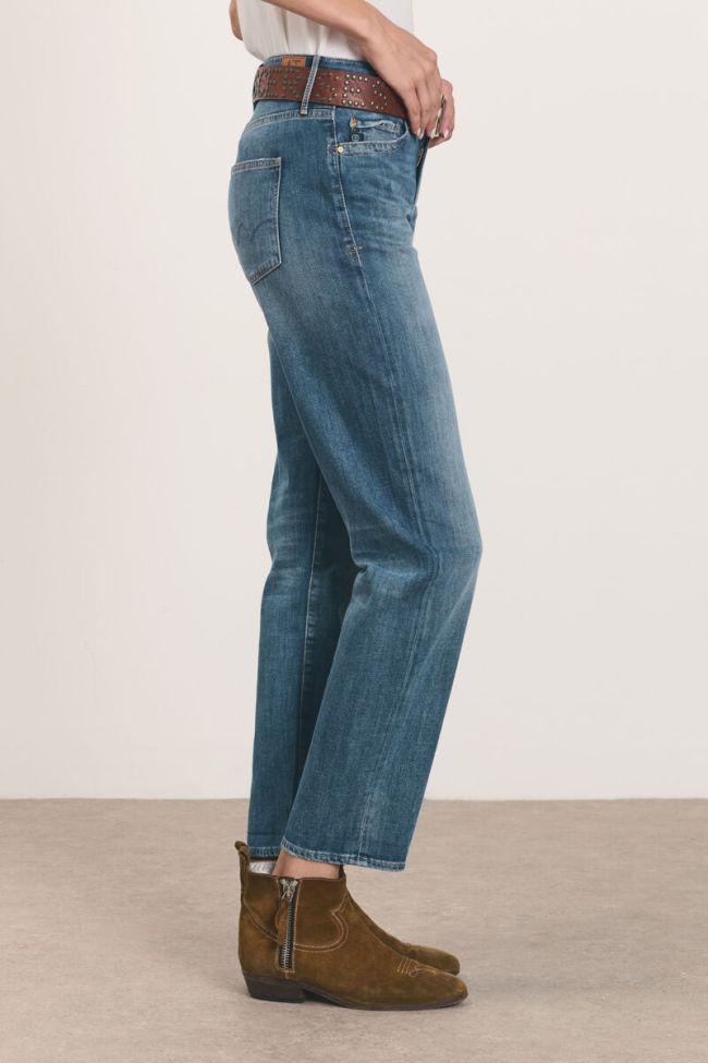 Jeans 400/18 mom bleu medium