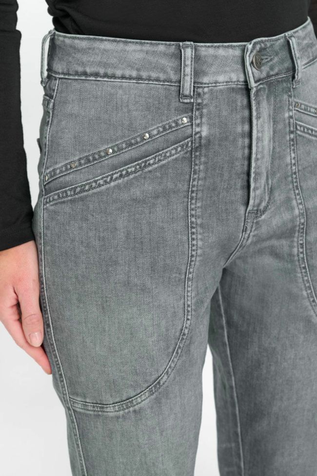 Jeans 400/60 girlfriend Igna gris N°2