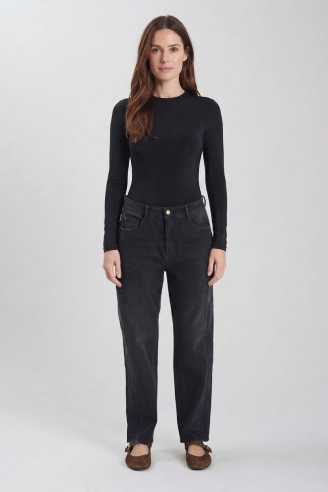 Jeans 400/60 girlfriend Pump noir foncé