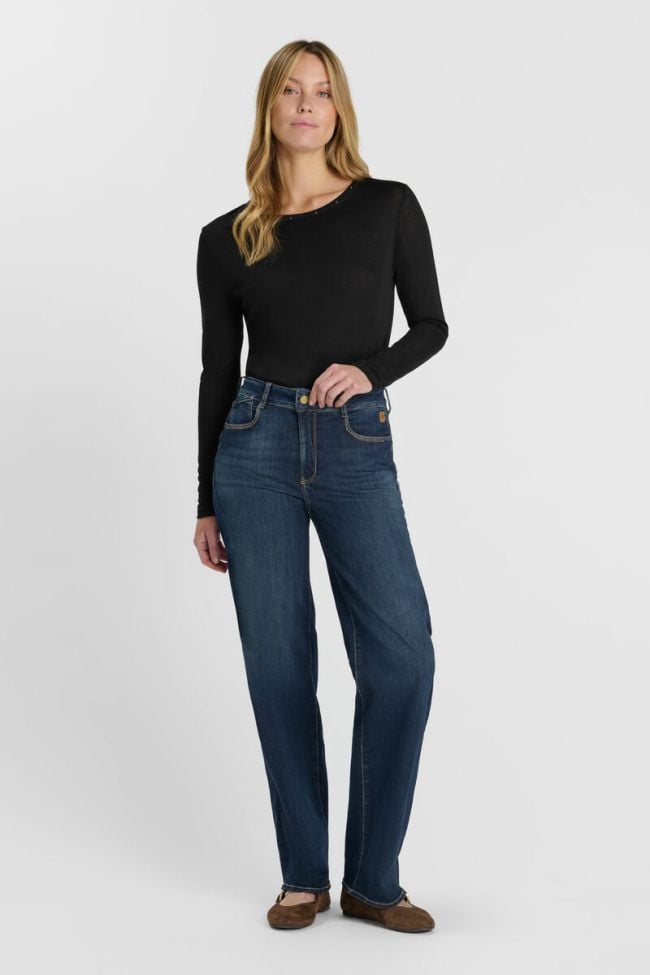 Jeans pulp wide leg Astral bleu N°2