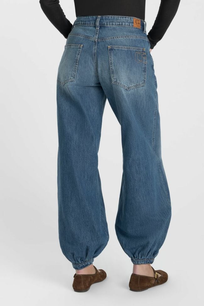 Jeans balloon Baloun bleu moyen