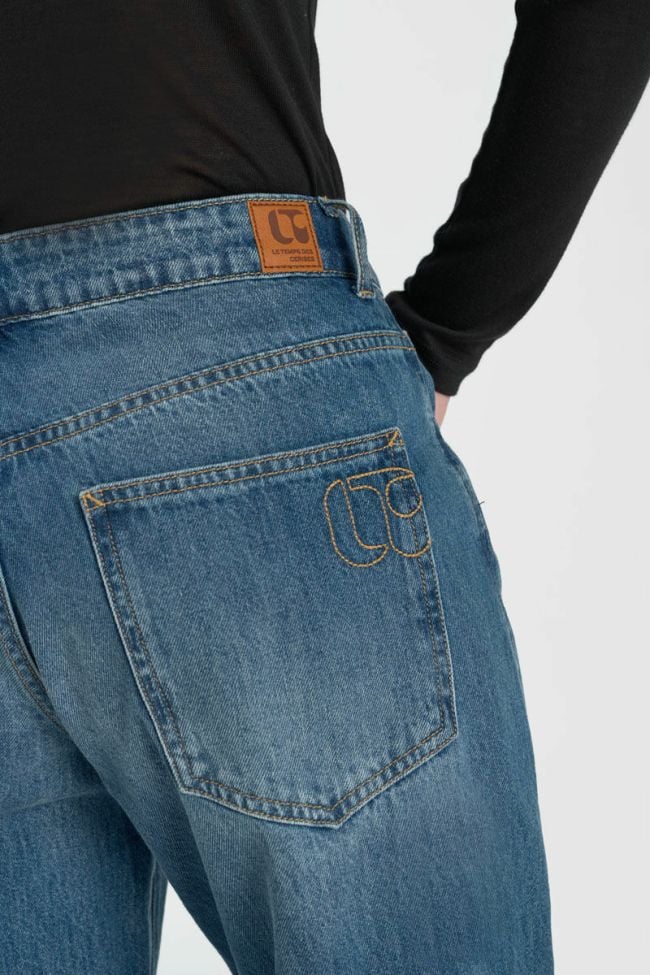 Jeans balloon Baloun bleu moyen